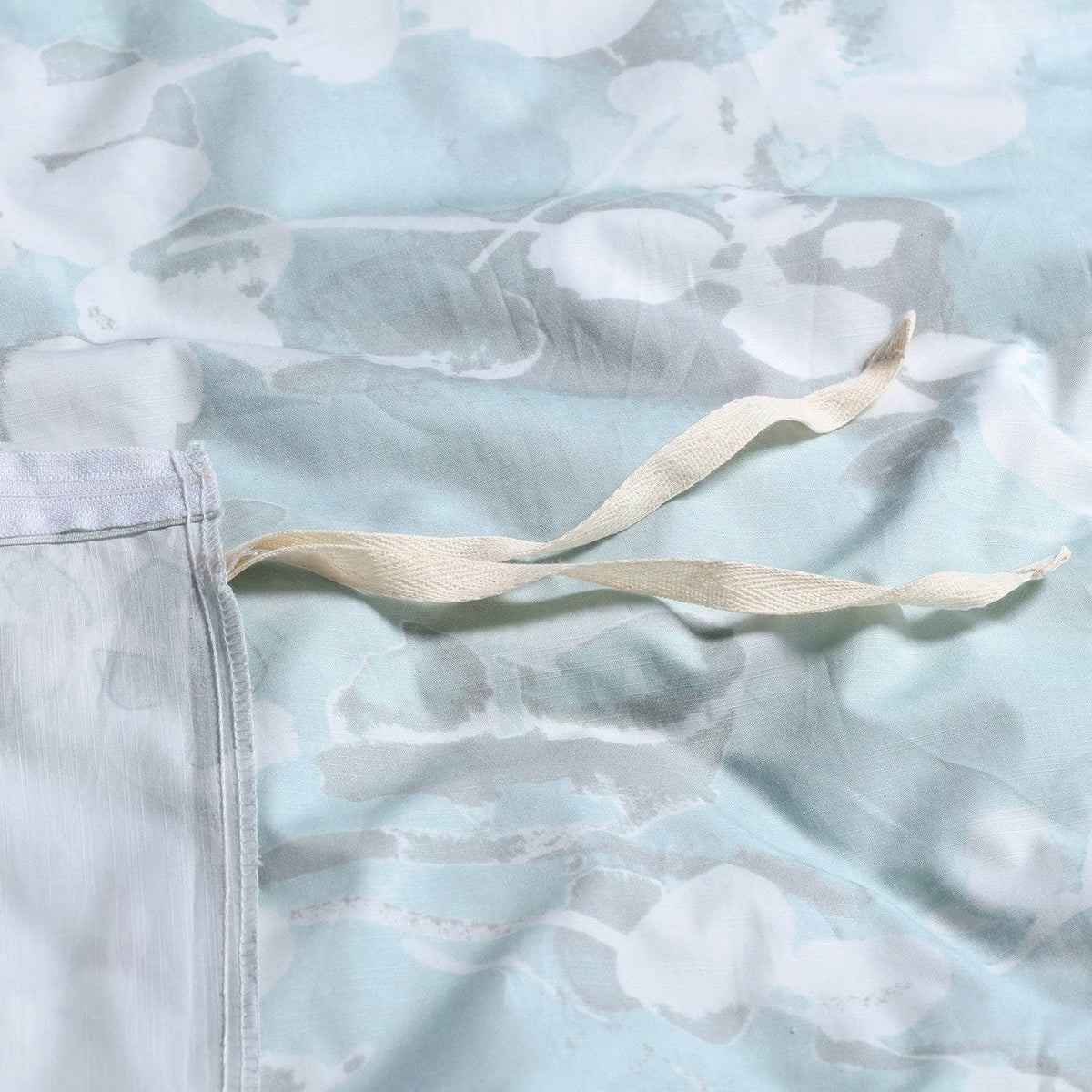 Cotton Percale Reversible Duvet Cover Set Queen E45626