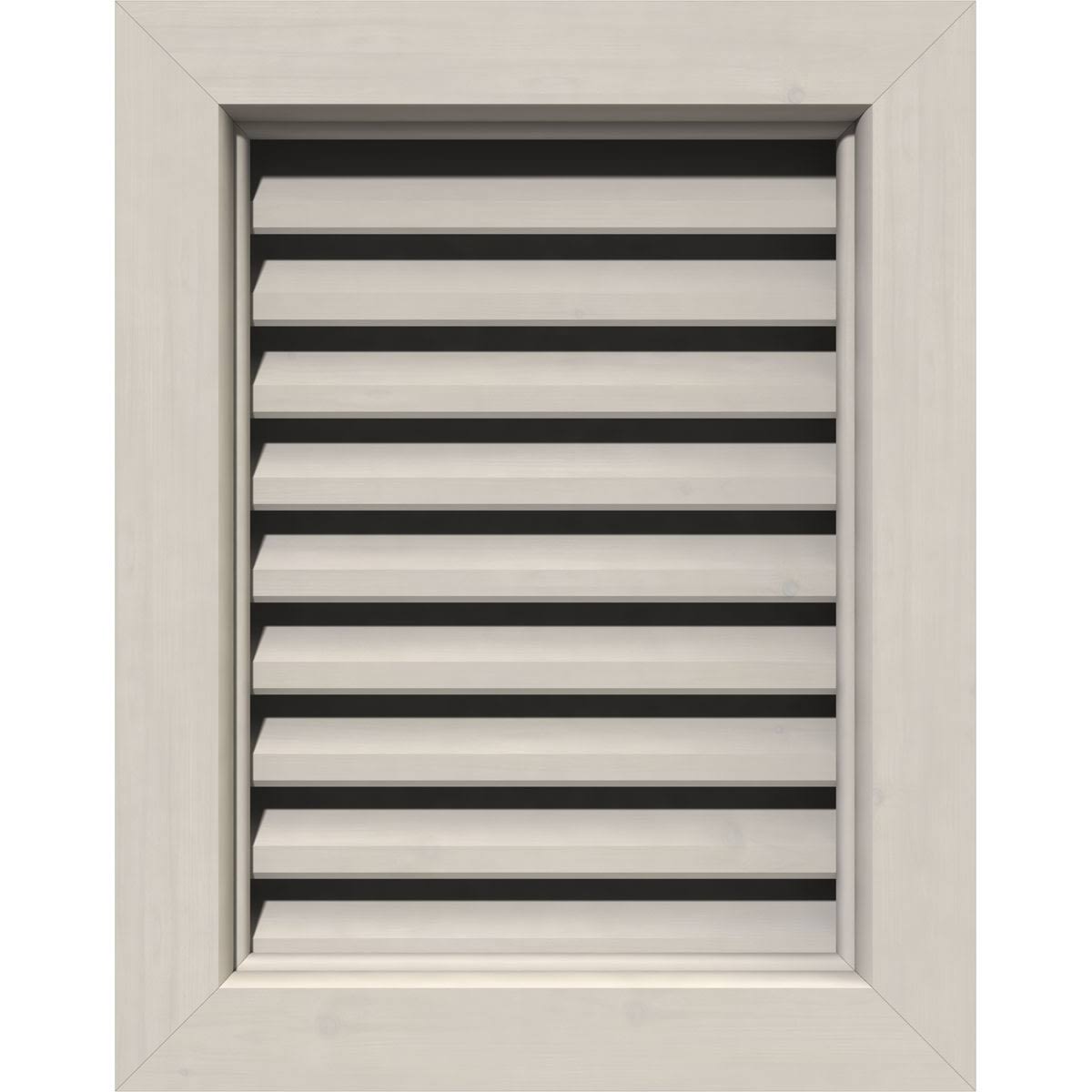 16 inchw x 20 inchh Primed Western Red Cedar Gable Vent G5507