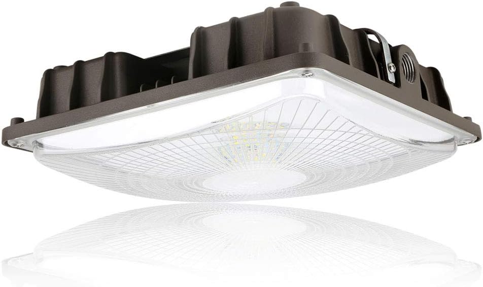 6 Pack 60W LED Canopy Area Light, 8000 Lumens, 5000K Cool White G355611