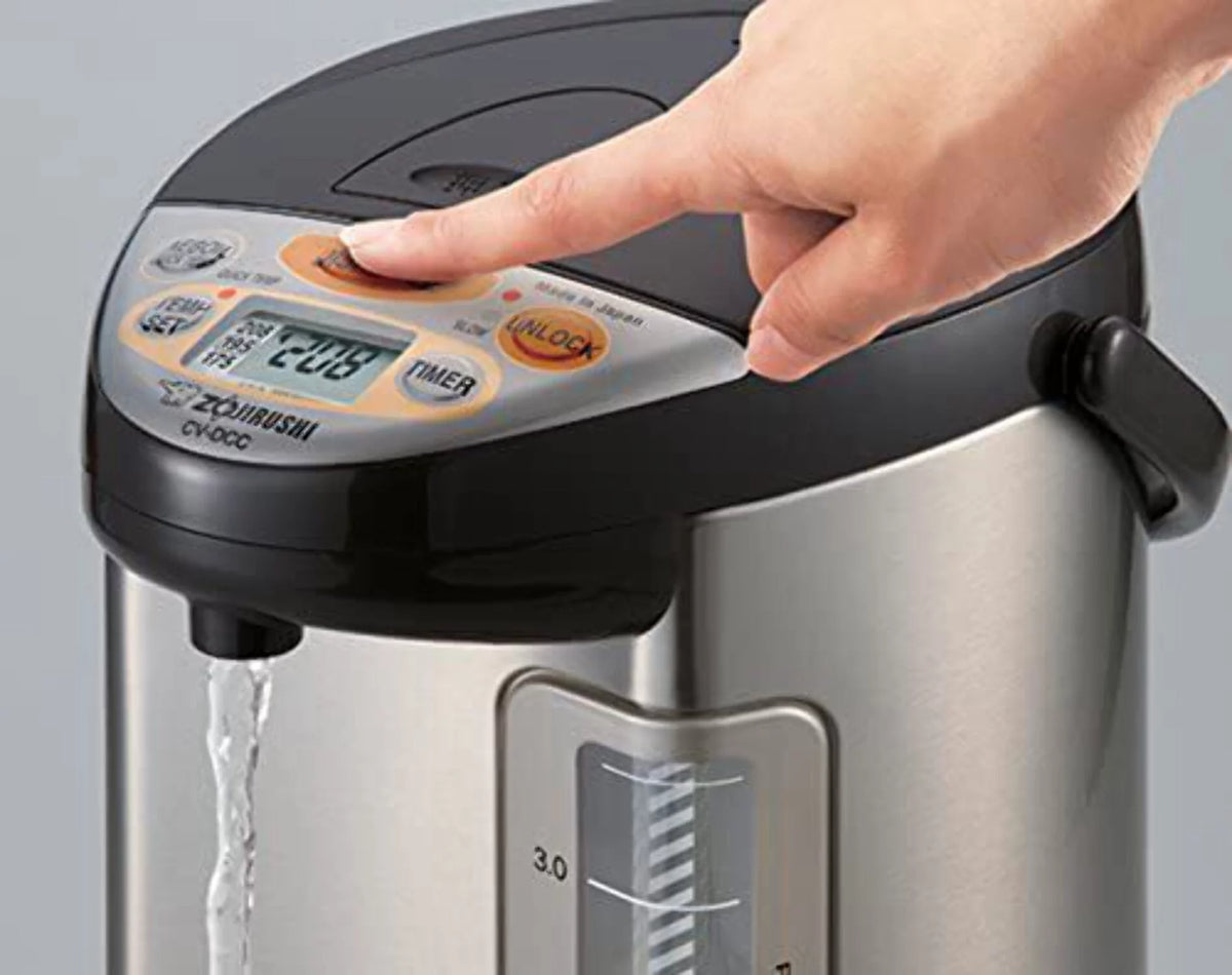Hybrid Water Boiler And Warmer, 4-Liter, Stainless Dark Brown J424