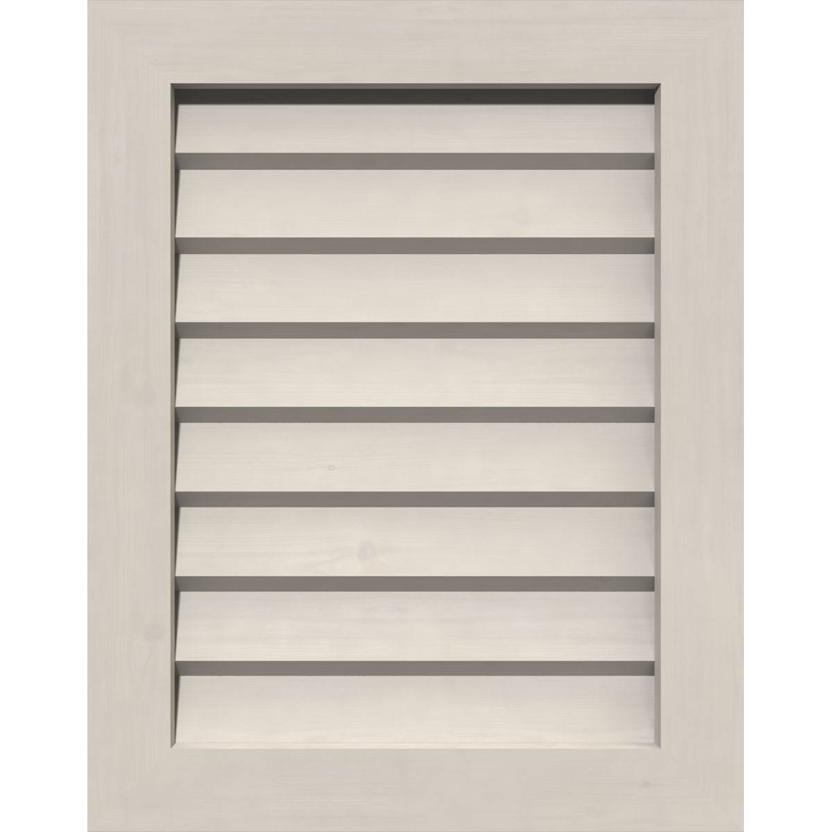 Primed Non-Functional Vertical Gable Vent M174
