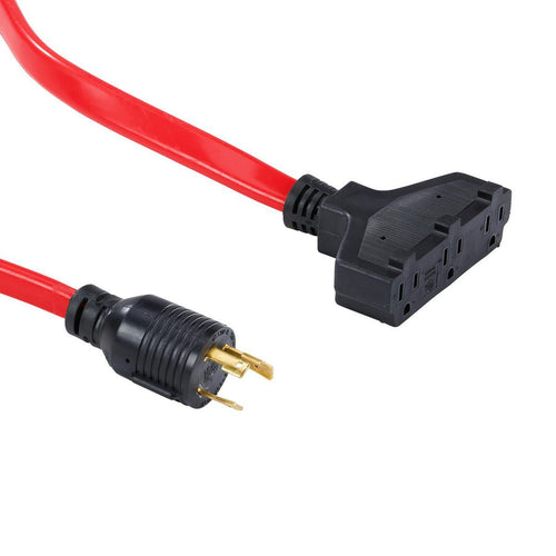 25 ft. 30 Amp 125V Generator Extension Cord Adapter Q566361