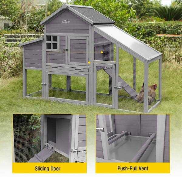 Wooden Chicken Coop K259