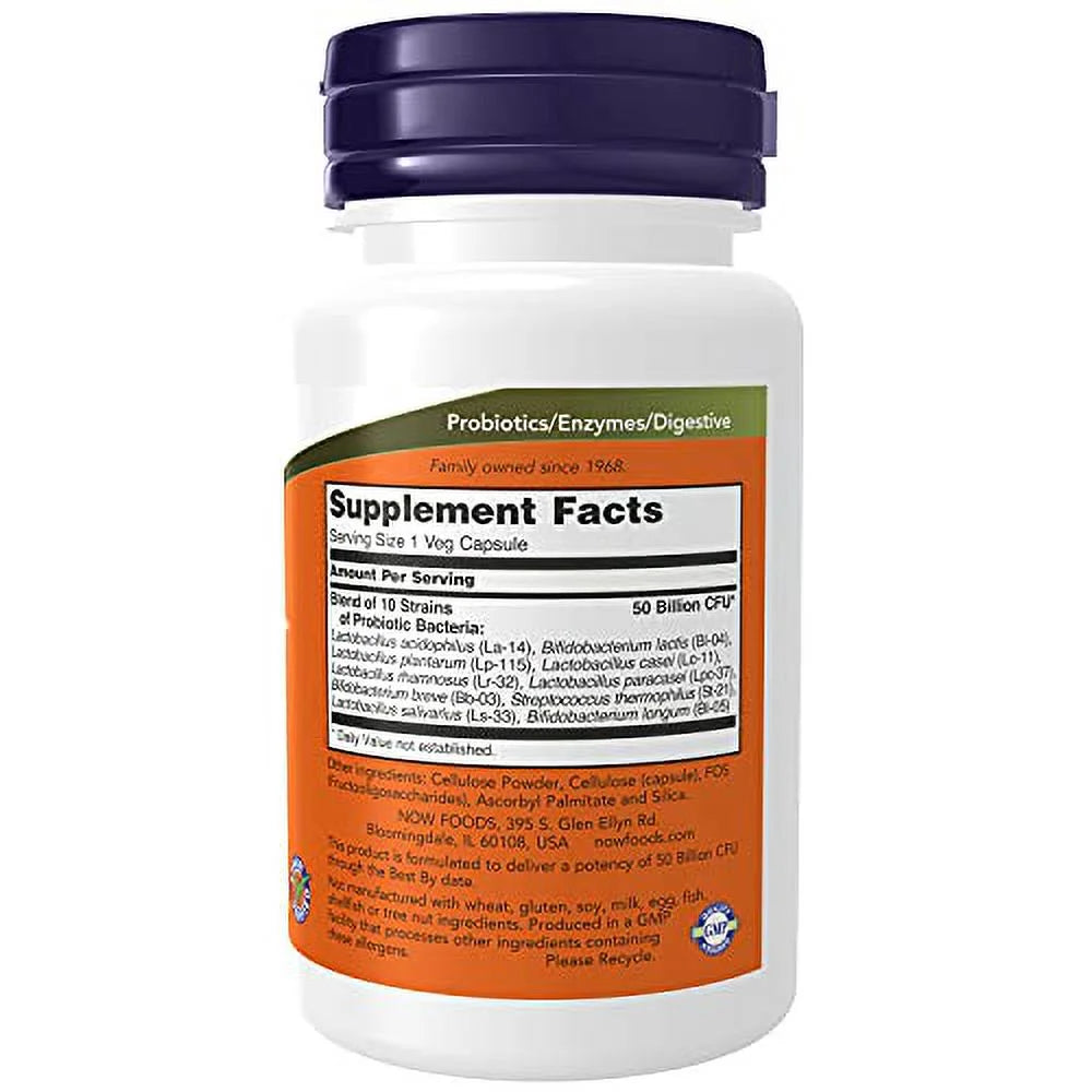 50 Veg Capsules Probiotic-10 M519