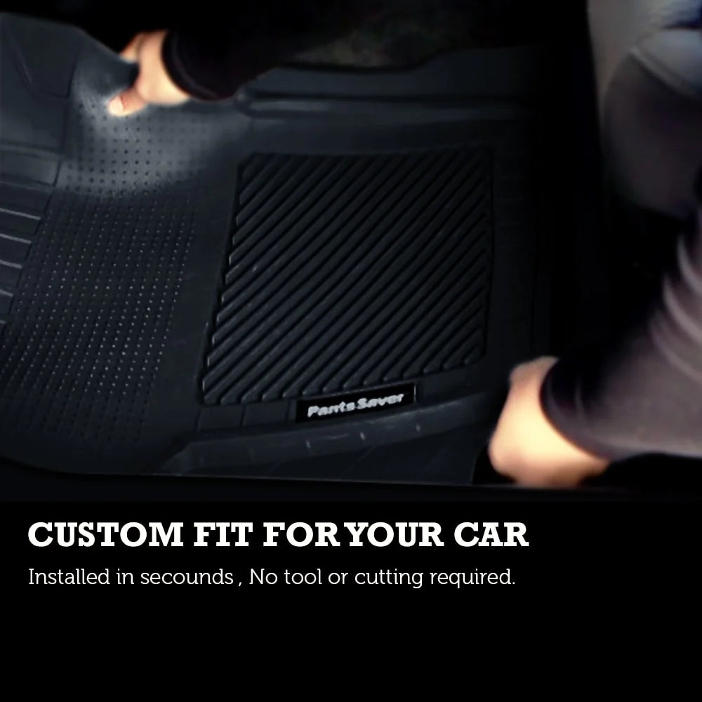 Black Heavy Duty Automotive Floor Mats Y311