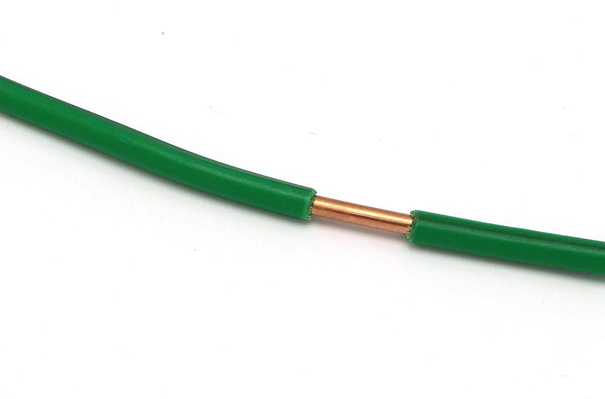 75 Feet Insulated Solid Copper THHN THWN Wire 12 AWG Green Z196