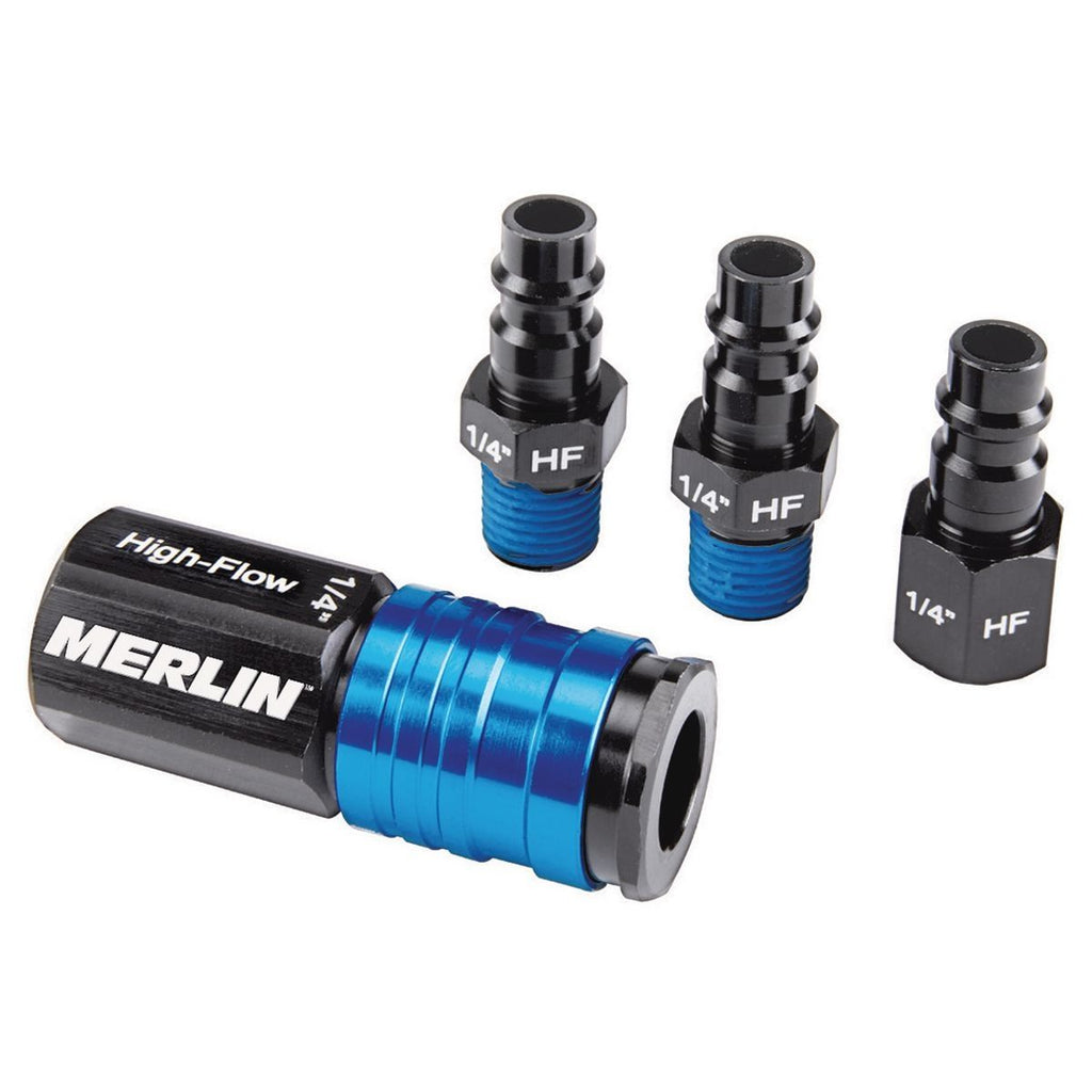 Aluminum High Flow Quick Coupler Set, 4 Piece B964395