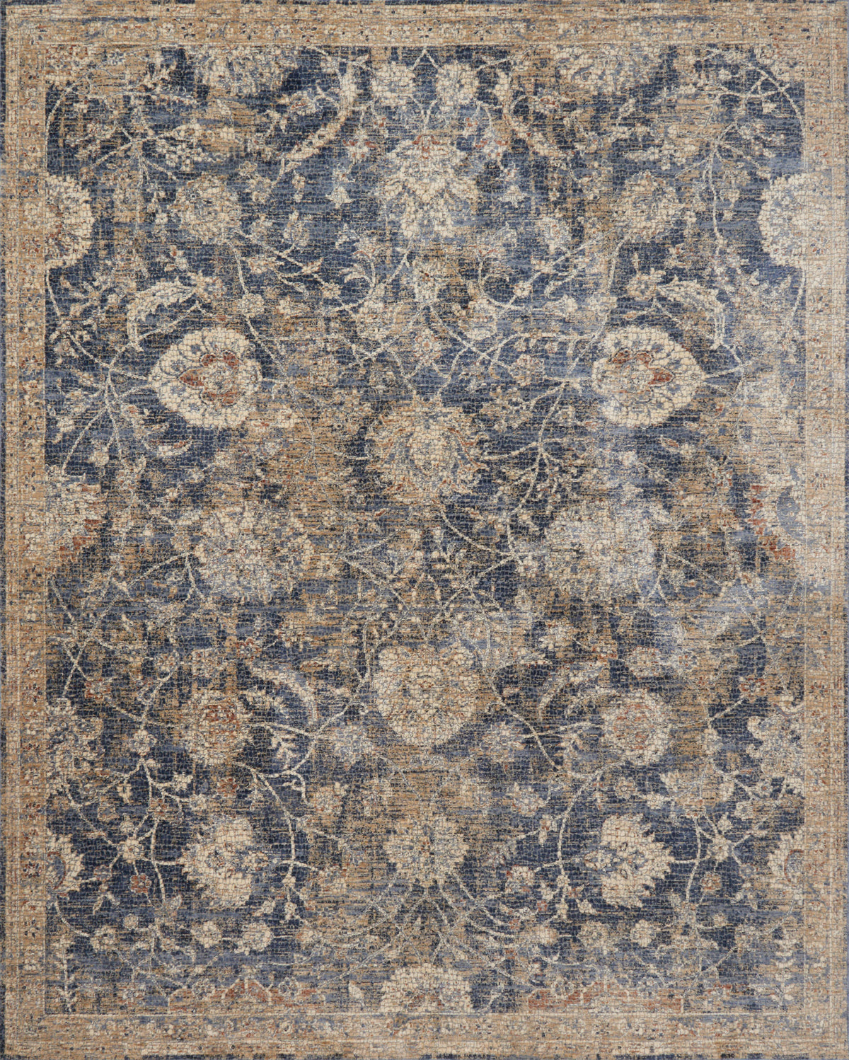 Blue Beige 7'10 x 10' Rug Z163707