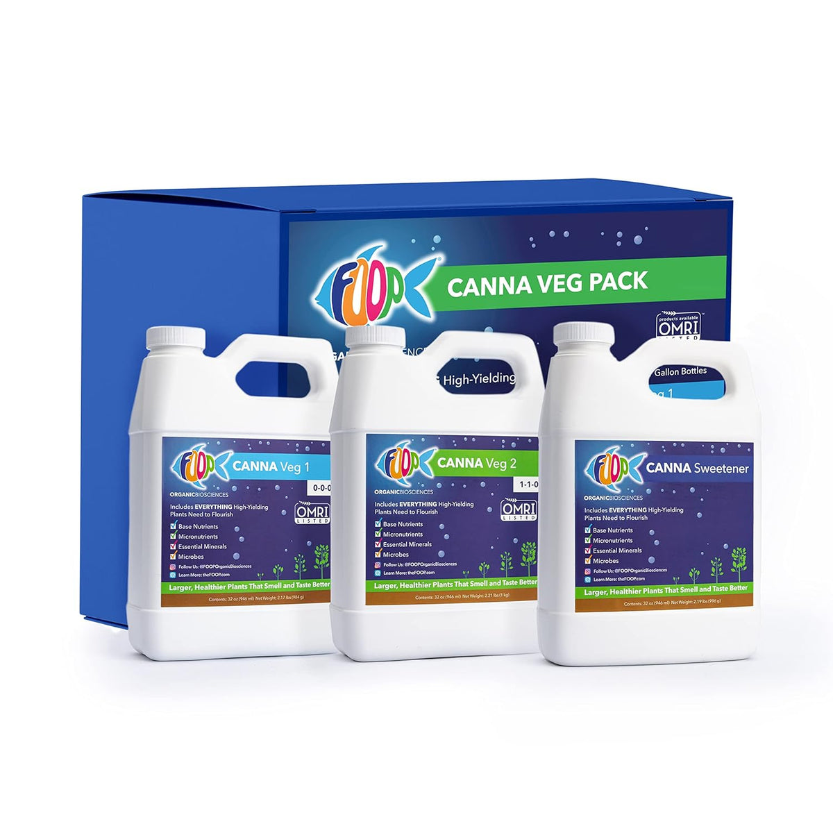 Organic Plant Nutrients with Cal/Mag, Silica, Mycorrhizae, and Microbes A75589