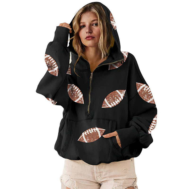 Long Sleeve Zip Hoodie L343