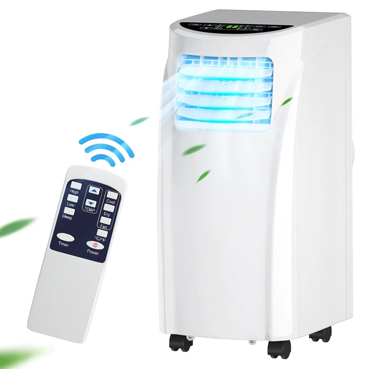 8000 BTU Portable Air Conditioner with Dehumidifier H18402