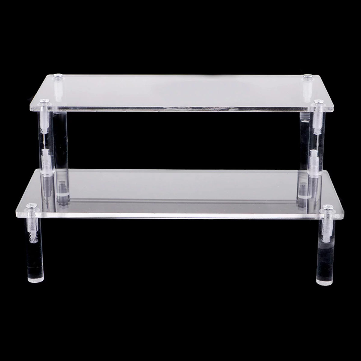 Acrylic Clear Two Layer Display Stand Z626