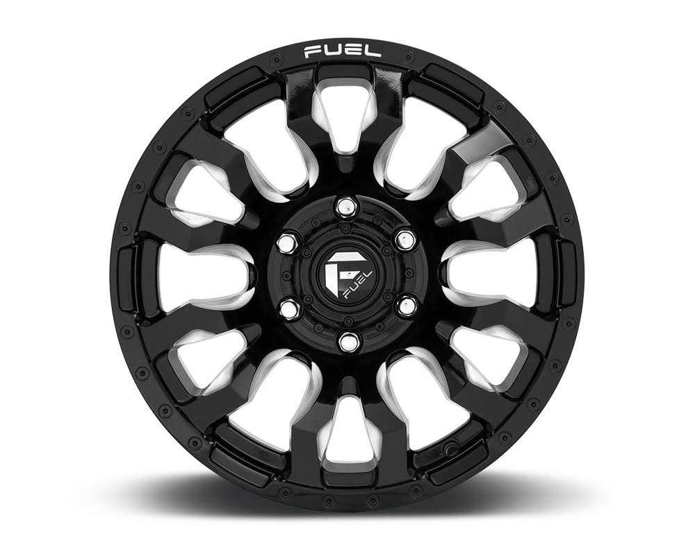 Gloss Black Milled 22x12 8x170 -44mm Wheel H511