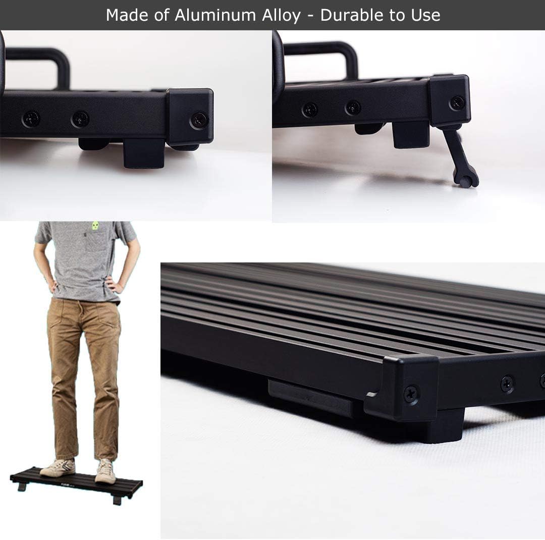 Aluminum Alloy Guitar Pedalboard with Carry Bag G3291