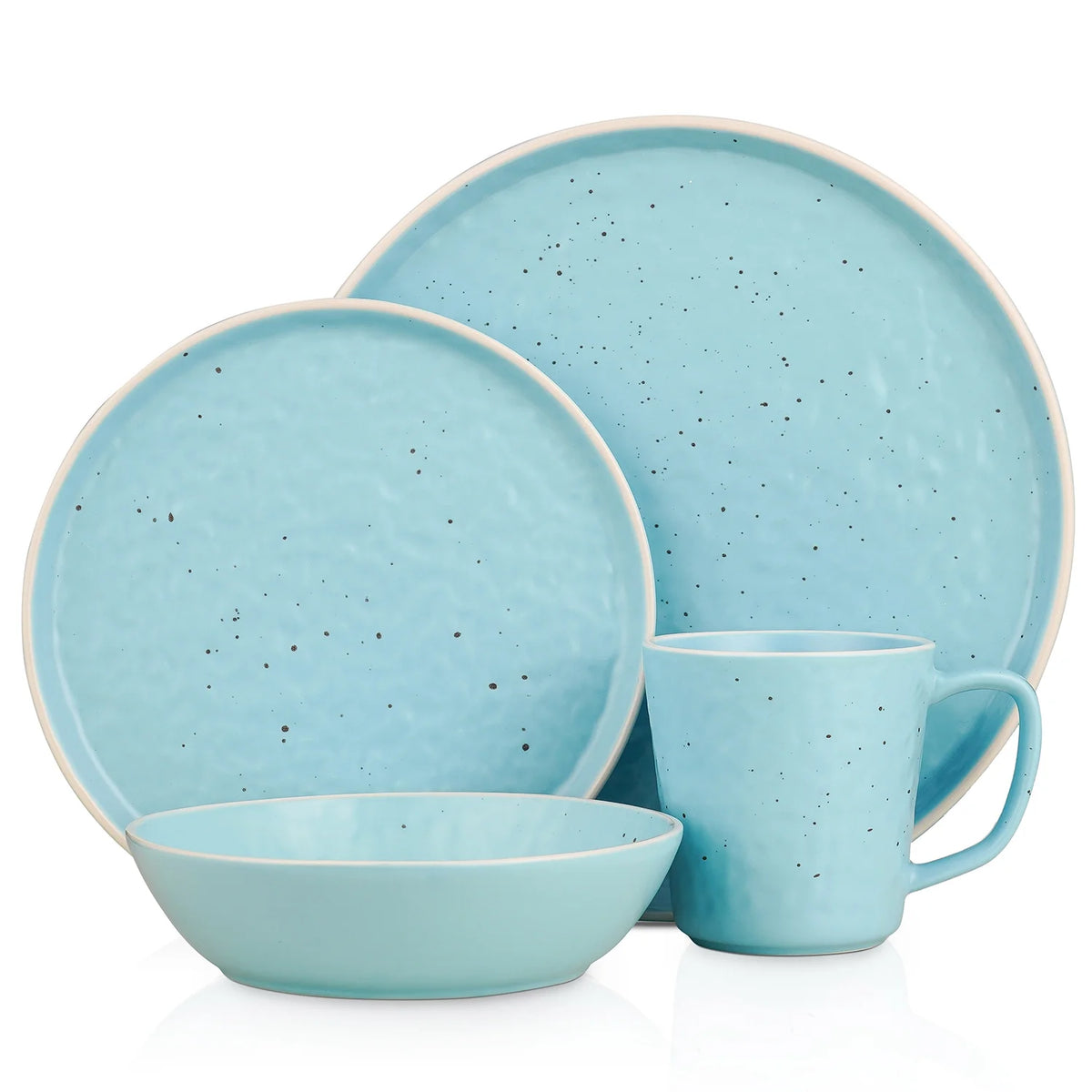 16-Piece Stoneware Dinnerware Set for 4 A44868