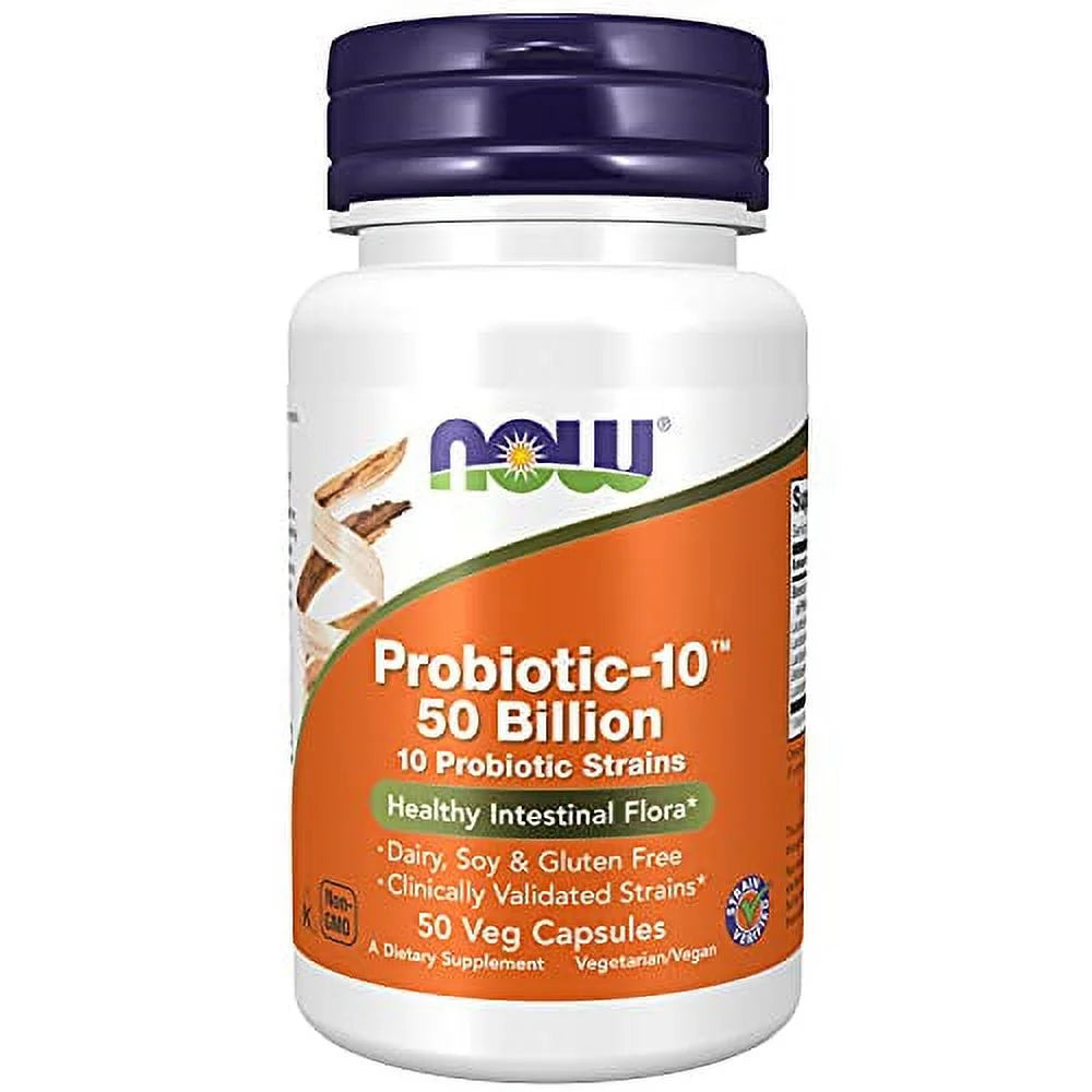 50 Veg Capsules Probiotic-10 M519