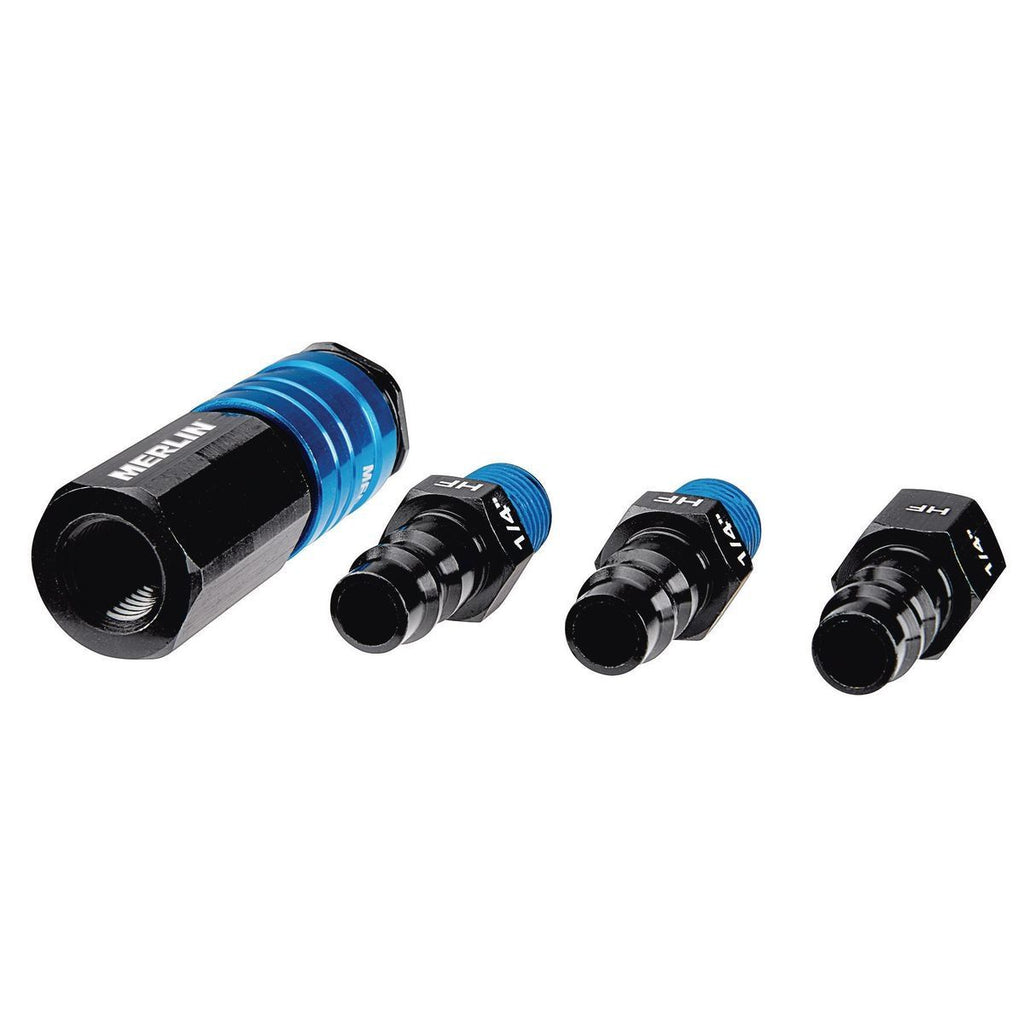 Aluminum High Flow Quick Coupler Set, 4 Piece B964395
