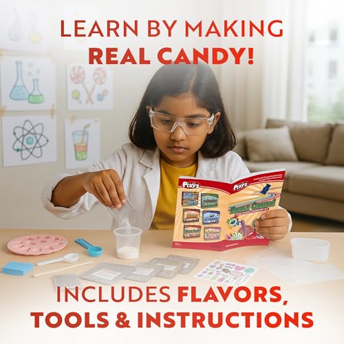 Edible Candy Making Science Kit with 40 Experiments M348546