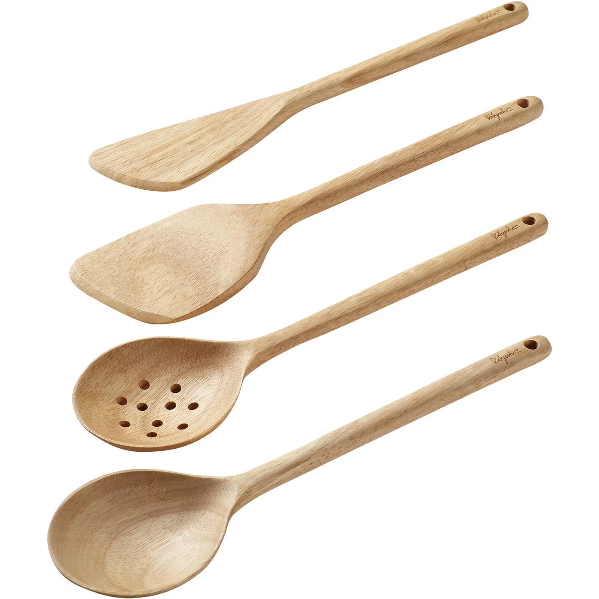 4-Piece Eco Friendly Para wood Cooking Tool Set C171