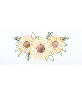 Stamped Perle Edge Pillowcases 2pk V897444
