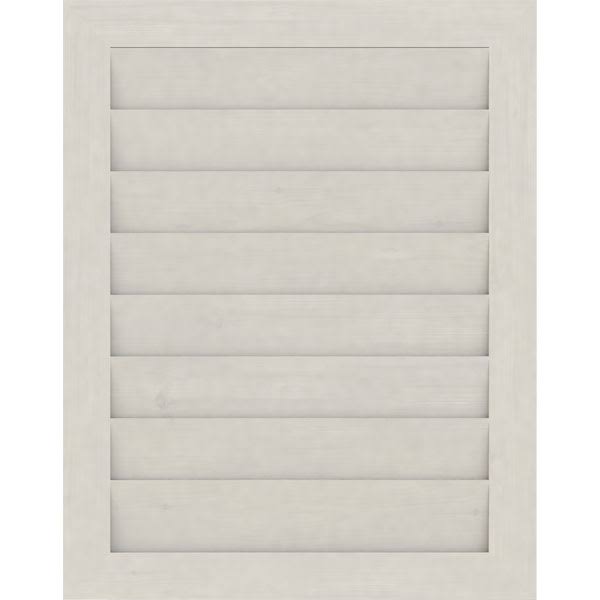 Primed Non-Functional Vertical Gable Vent M174