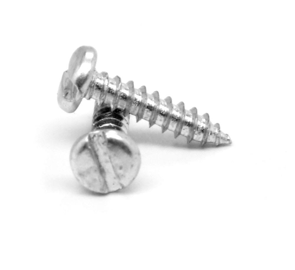 12-11 x 3/4x22 Slotted Pan Head Sheet Metal Screw Zinc Plated Pk 2000 B913