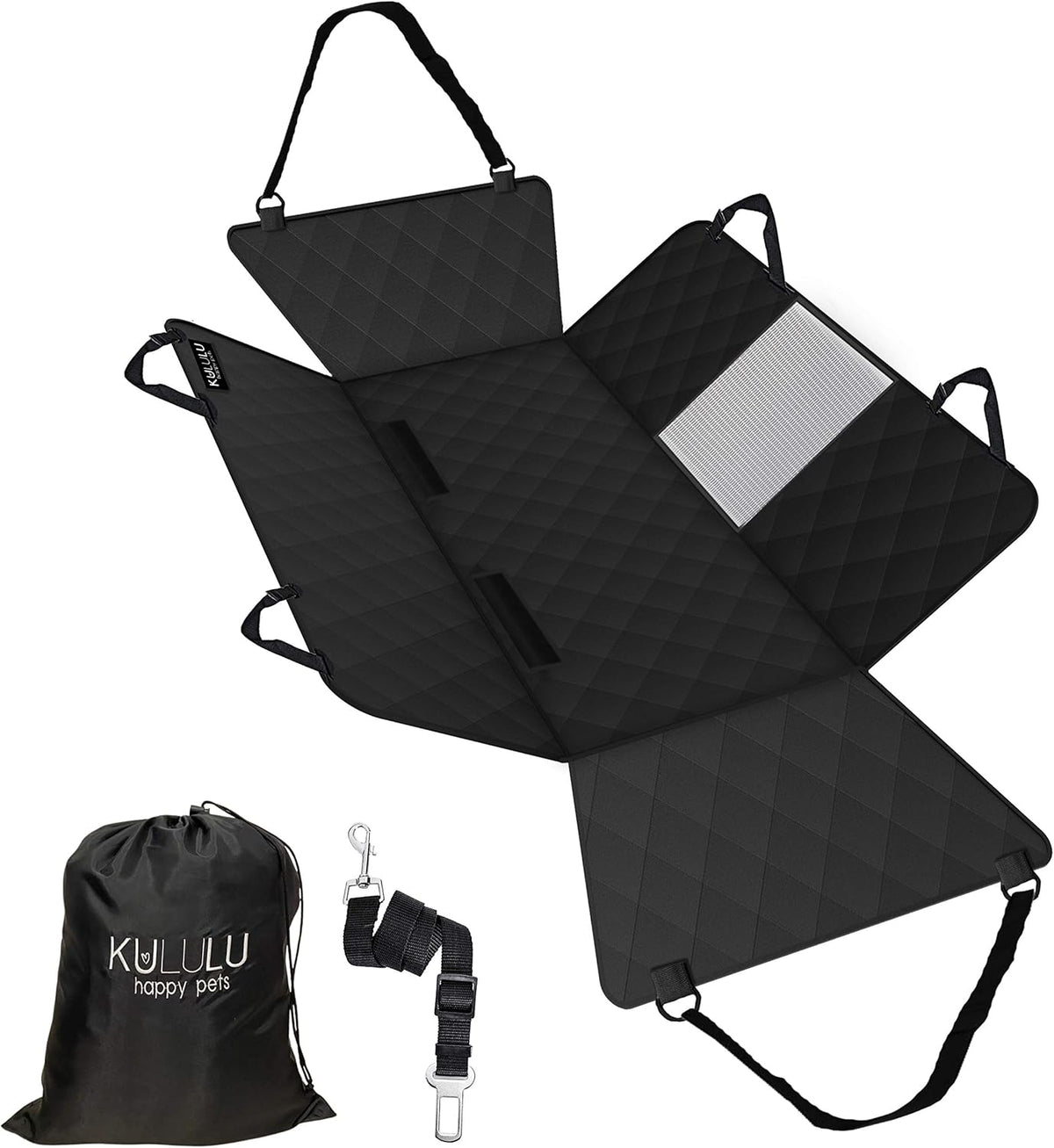 Heavy Duty Waterproof Non Slip Dog Car Seat Cover, Pack of 2 K172
