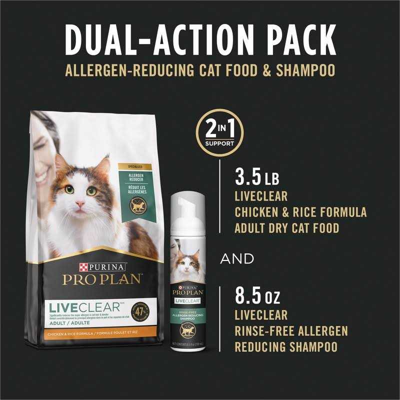 Chicken and Rice Cat Food and Cat Shampoo Starter Kit P842403