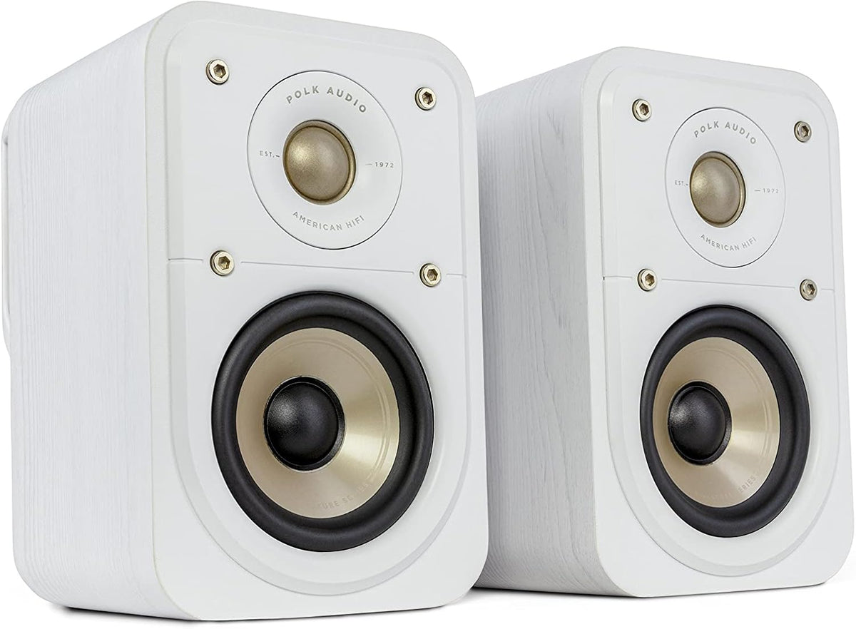 Black Surround Loudspeaker Pair with 1" Tweeter & 4" Woofer N45263