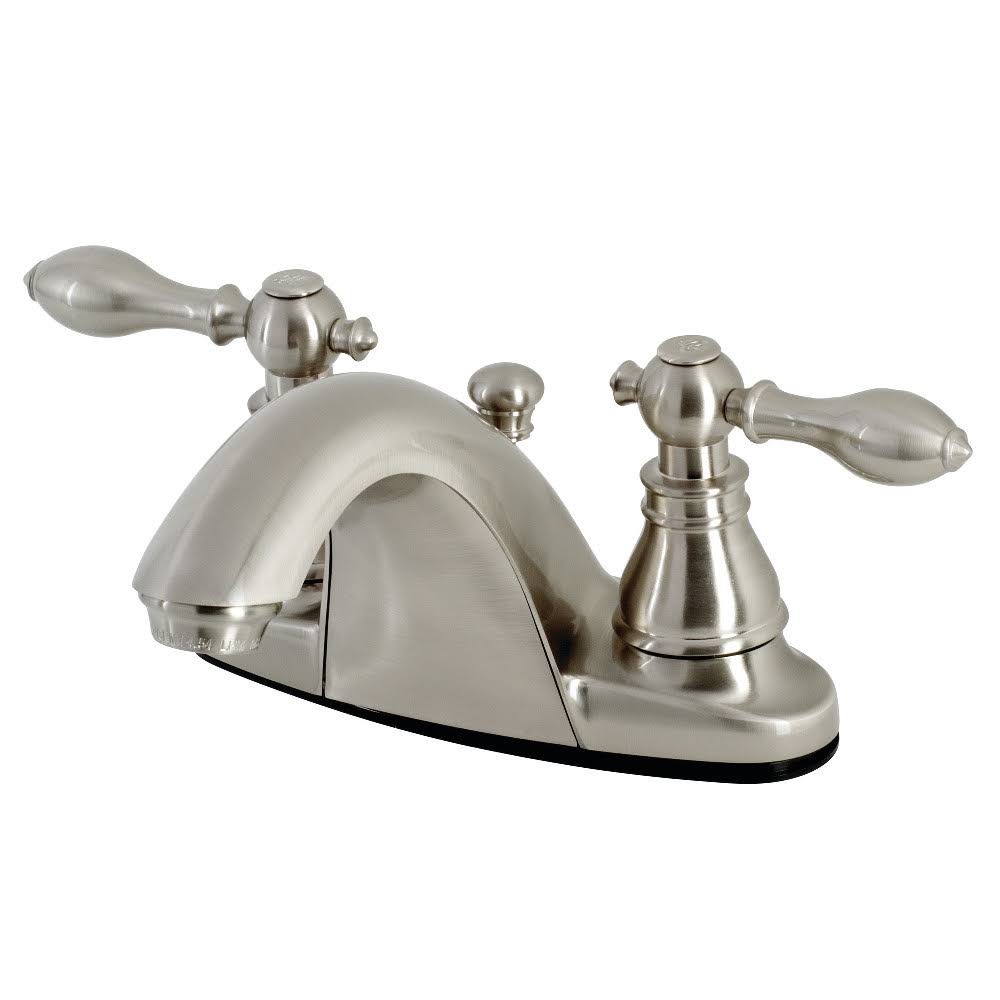 Brushed Nickel Centerset Bathroom Faucet Y275245