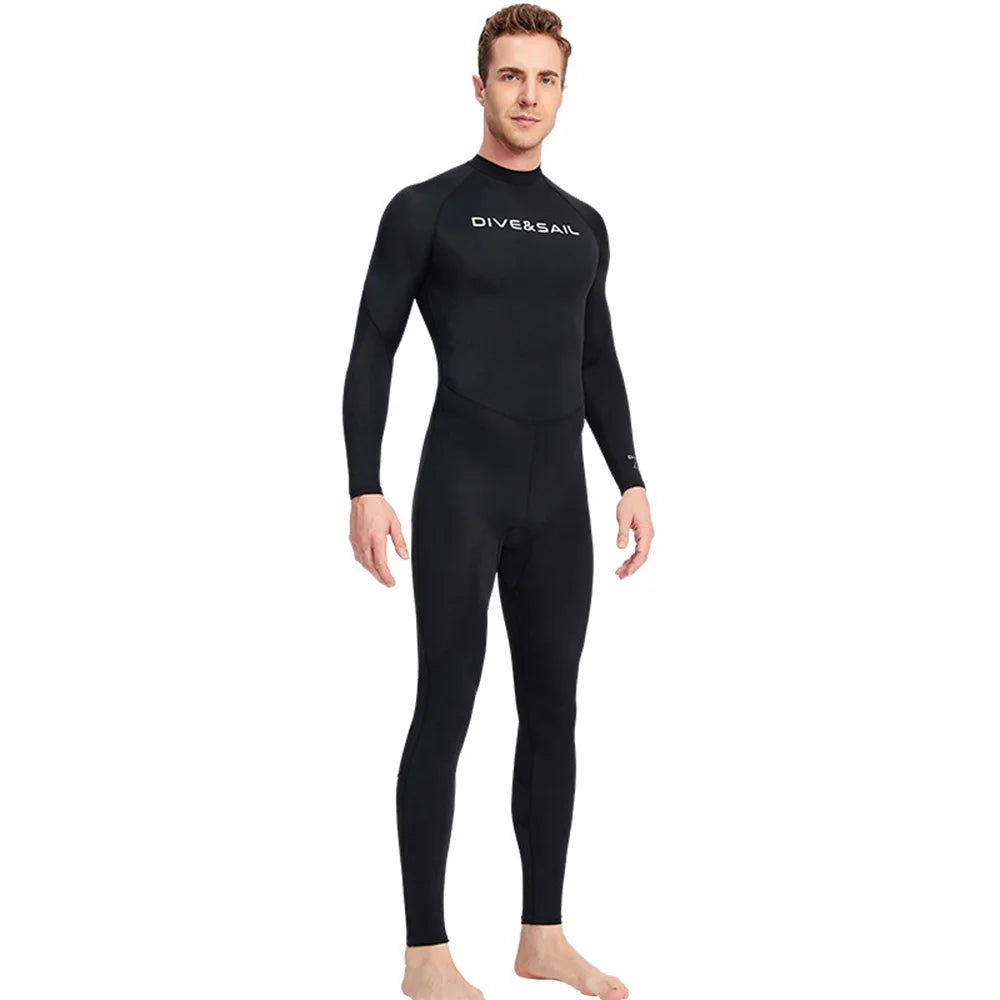 Quick Dry Long Sleeve One Piece Surf Suit A6866