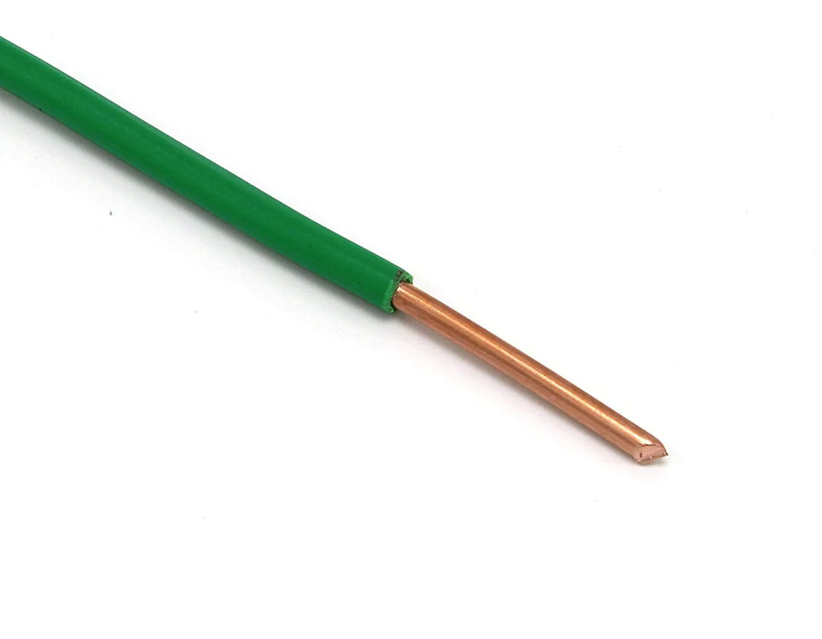 75 Feet Insulated Solid Copper THHN THWN Wire 12 AWG Green Z196