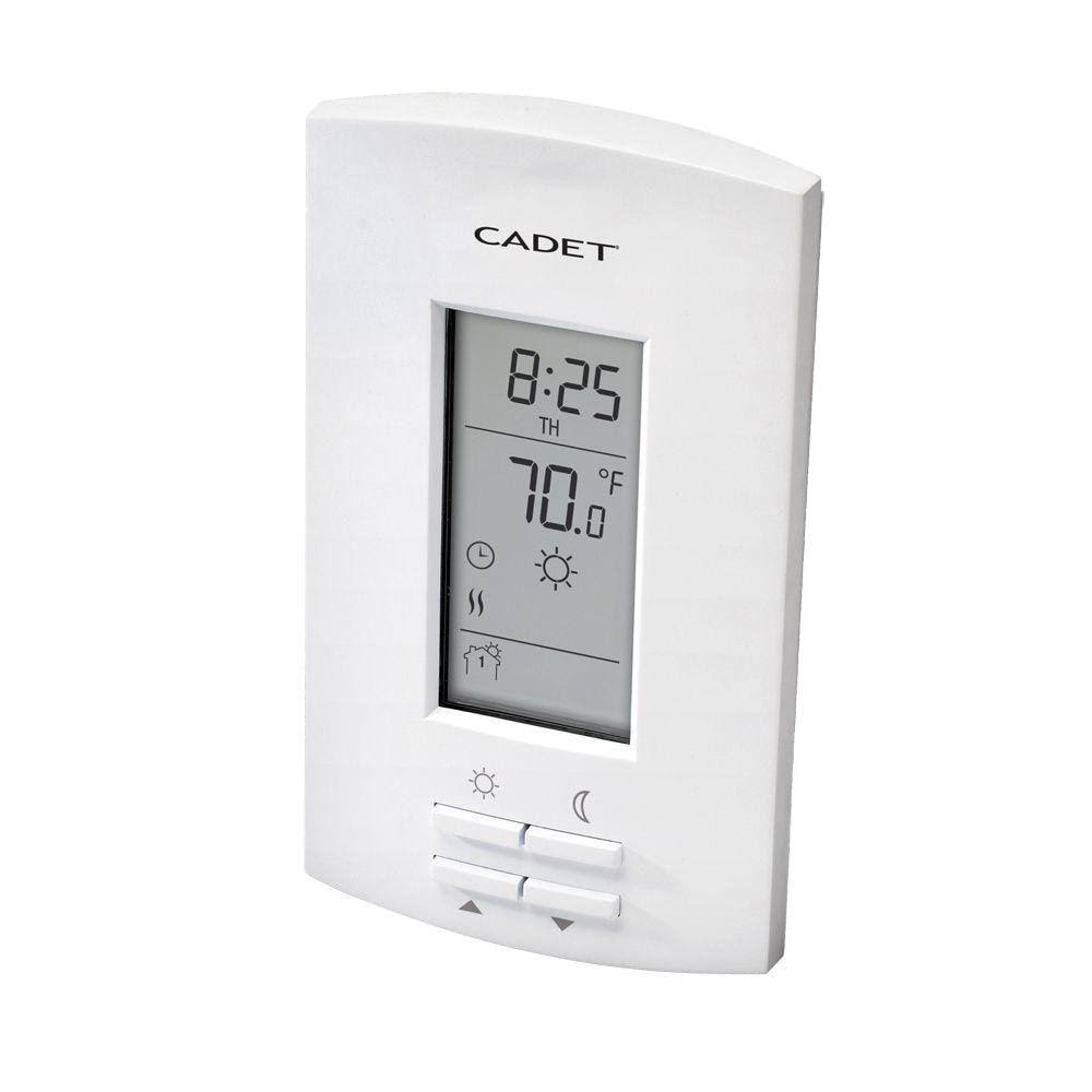 White Programmable Thermostat G4711