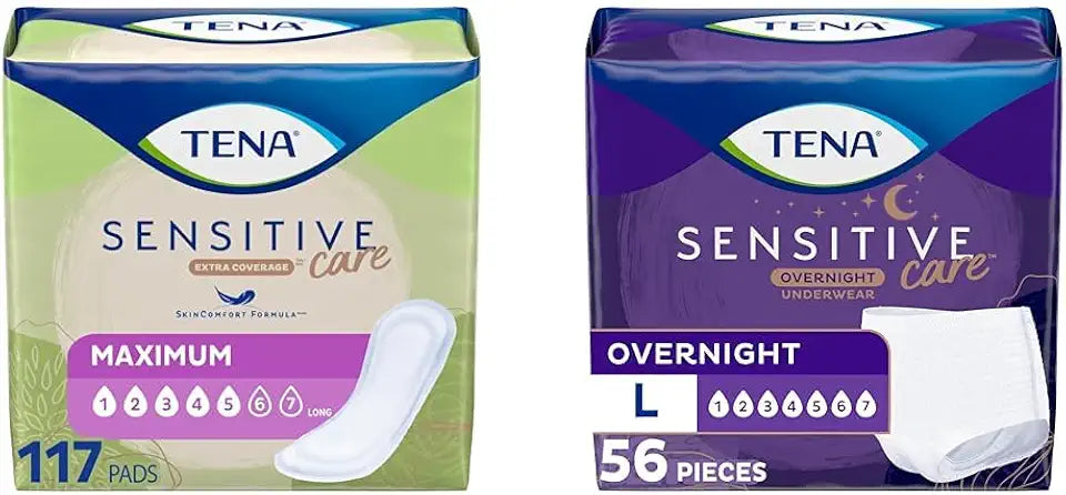 Incontinence Pads for Women Maximum Absorbency Large 56 Count Q129908