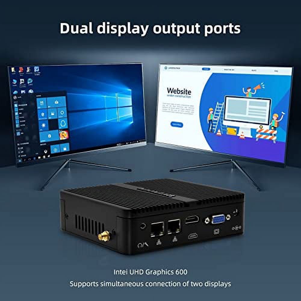 32GB DDR4 RAM 512GB SSD Fanless Mini PC I586947