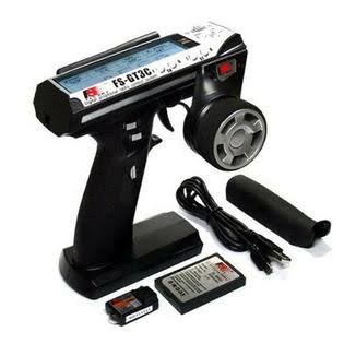 2.4GHz 3CH Transmitter with Receiver for RC Car Boat C80549