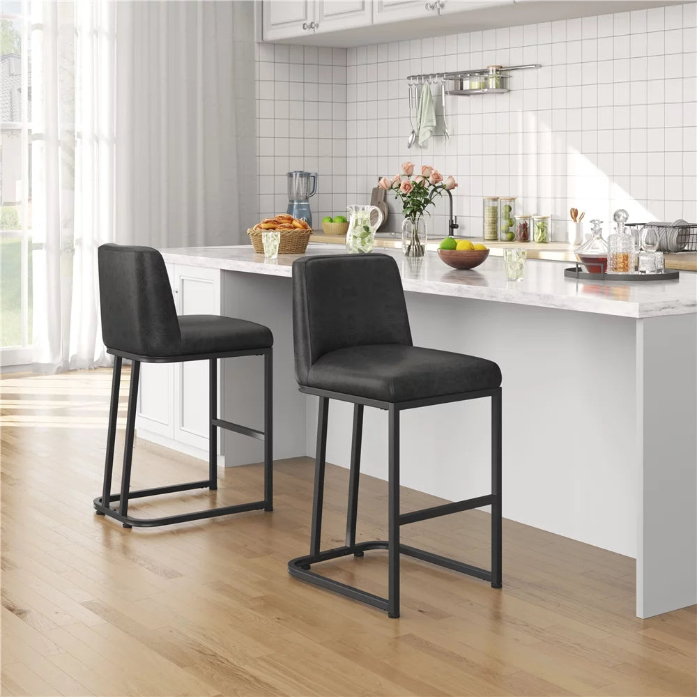 Modern Upholstered Counter Height Bar Stools R8285