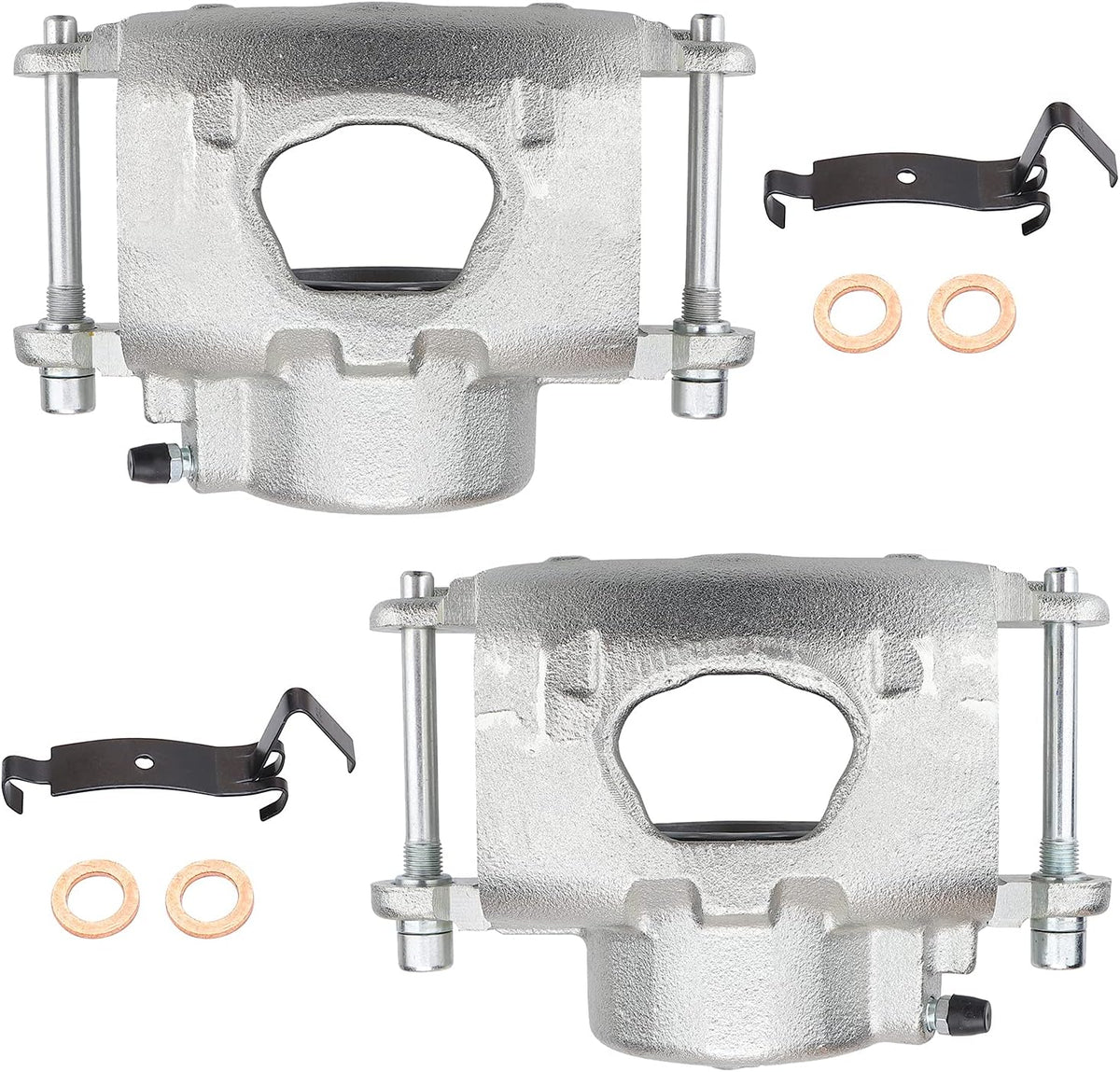 Front Left Driver Side Disc Brake Caliper Pack of 2 Q88525