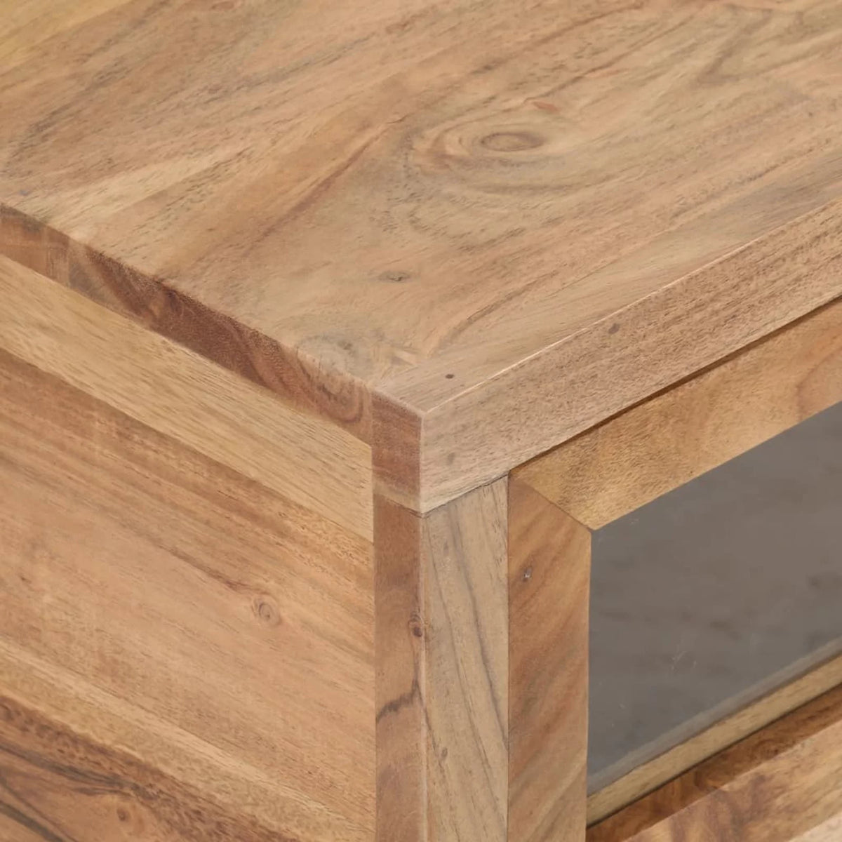 Coffee Table Solid Acacia Wood End Side Table K58851