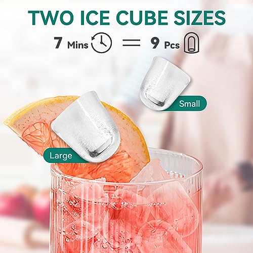 Commercial Stainless Steel Ice Maker Machine with Storage Bin V402