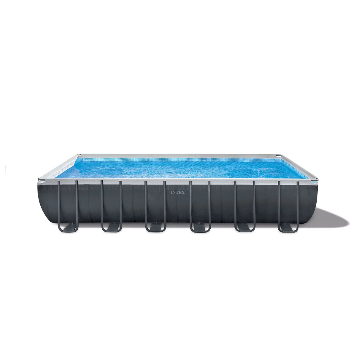 12' x 24' Rectangle Metal Frame Above Ground Pool J4782