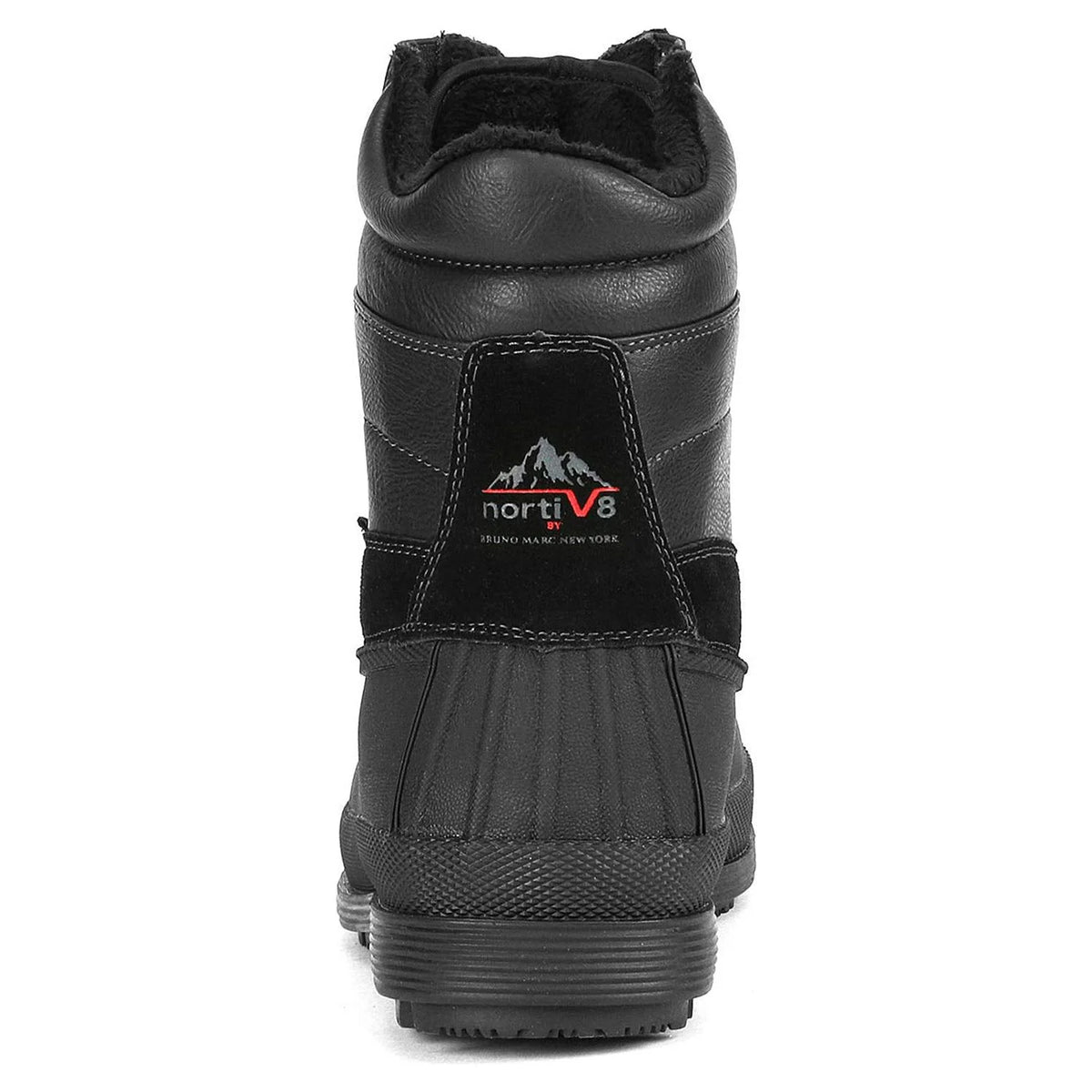Black Insulated Waterproof Snow Boots I2526