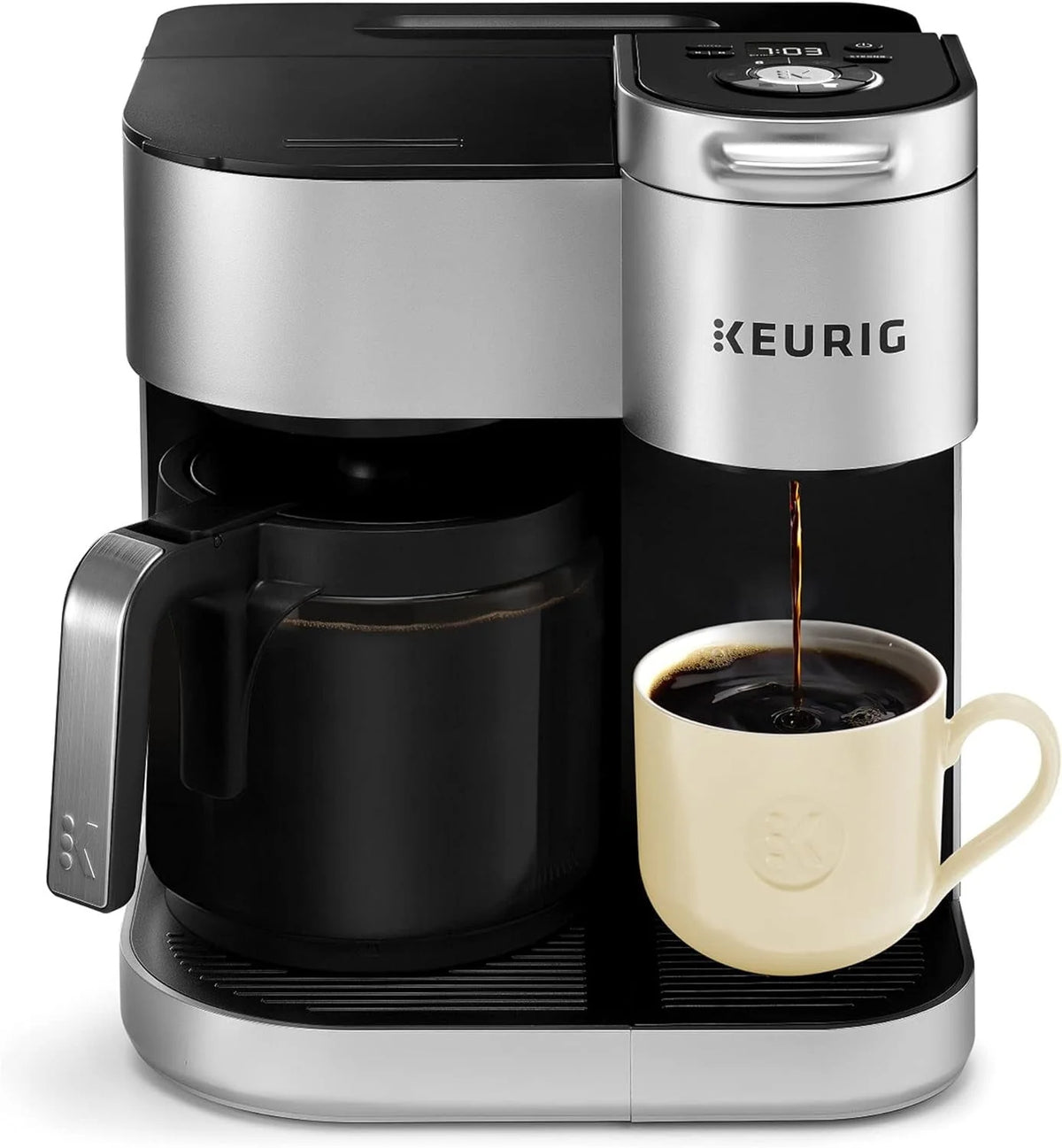 Single Serve K-Cup Pod & Carafe Coffee Maker R490