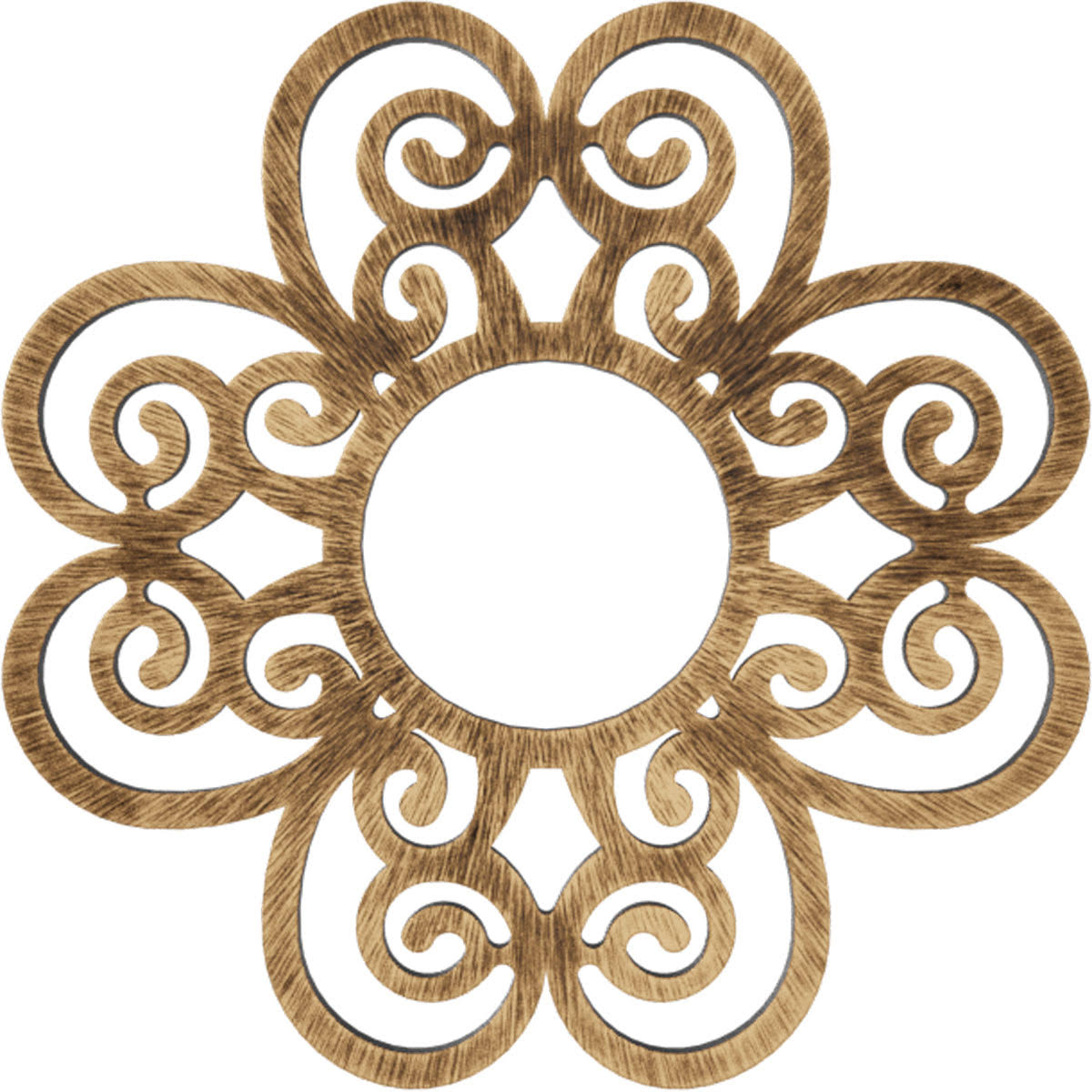 Antiqued Bronze PVC Pierced Ceiling Medallion P805278