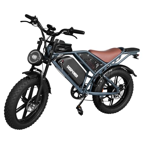 1500W Peak Motor 20" Fat Tire Dual Suspension Electric Bicycle B22492