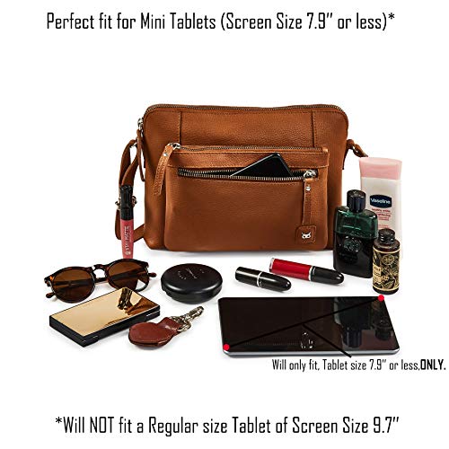 Small Soft Pebbled Real Leather Crossbody Shoulder Bag F695696