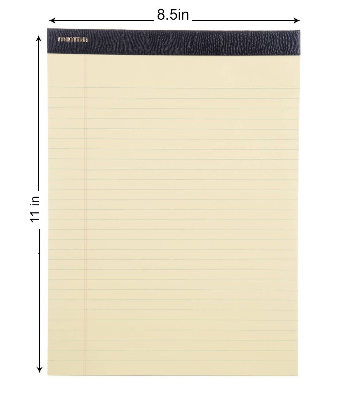 Letter Wide Ruled Legal Pads 36 Pack E388116