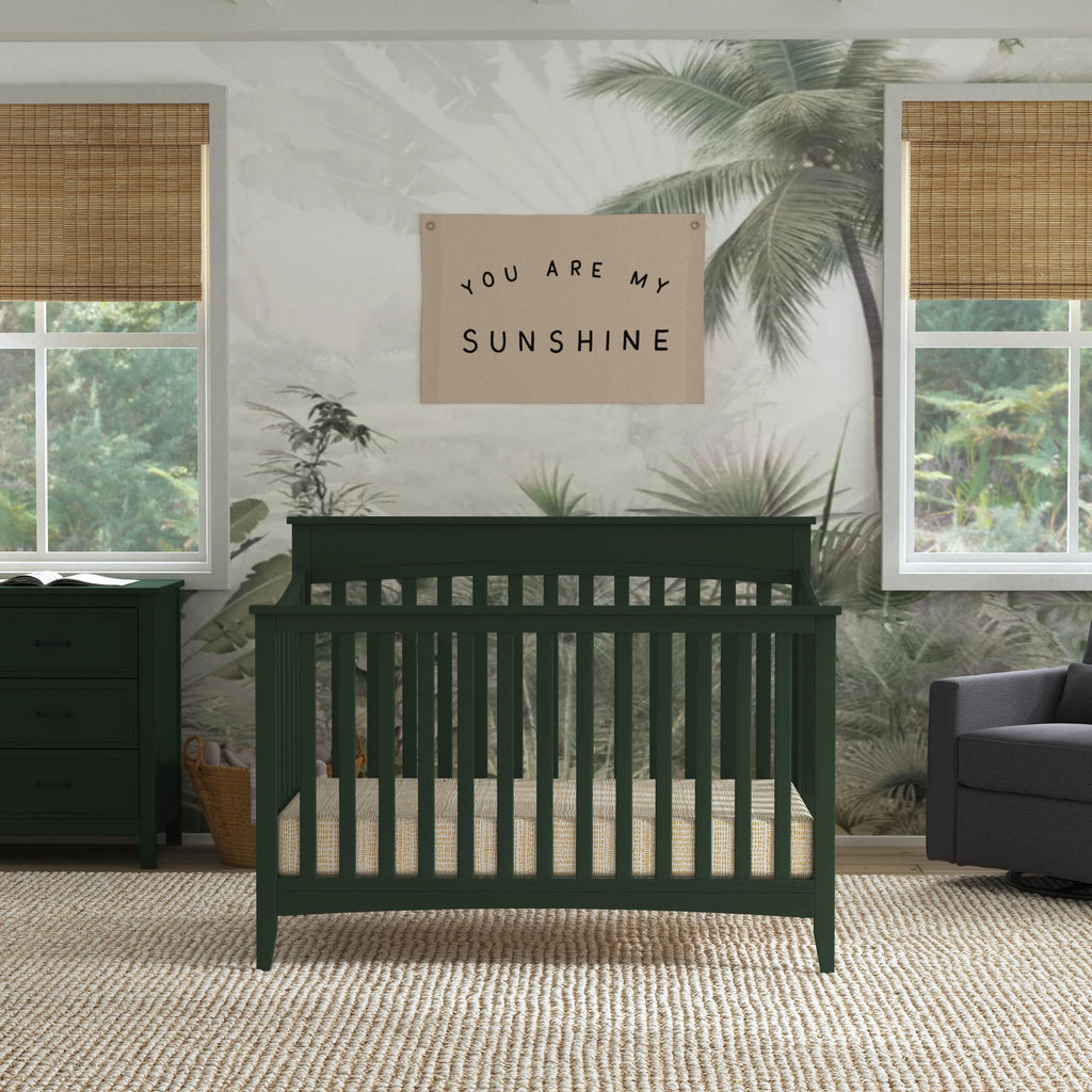 4-in-1 Convertible Crib W824