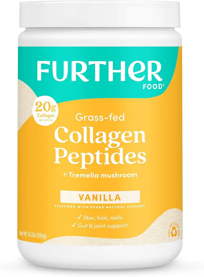 Vanilla Collagen Peptides Powder 10.37 oz U713