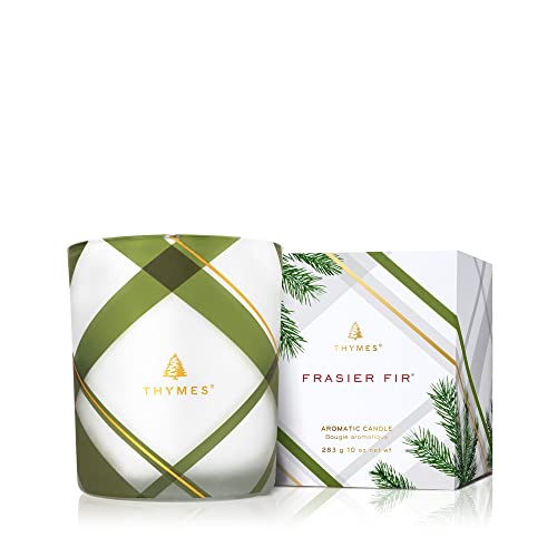 Frosted Plaid Jar Candle (6.5 oz) E684367